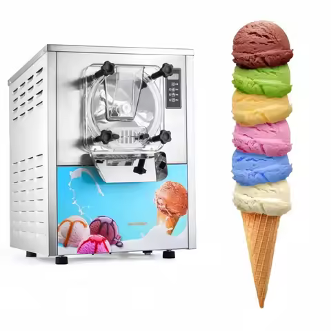 Fruit Ice Cream Maker Gelato Hard Serve Ice Cream Maker for Business