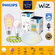 PHILIPS Wiz Tunable White | 3 Color Smart Bulb E27 E14 GU10 LED Bulb Downlight Ceiling Lamp Plug 1M/2M RGB Strip Mentol