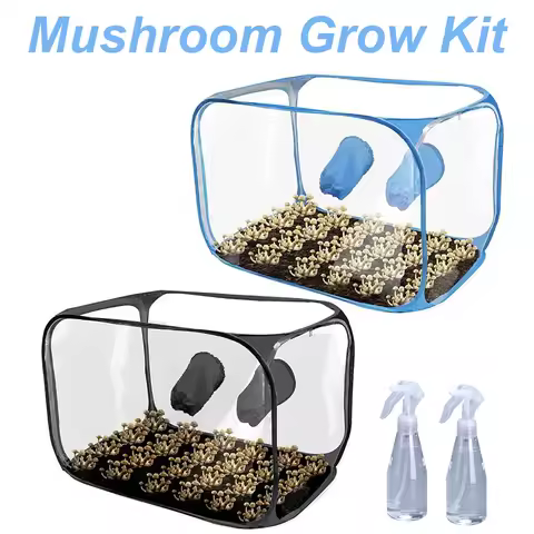 Still Air Box Mushroom Grow Kit Portable Compact Still Air Box Mycology Mushroom Fruiting Chamber Gr