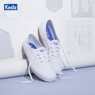 Keds classic women's shoes white shoes all-match breathable canvas shoes thick-soled sponge cake casual flat-bottomed lo strong