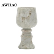 [AWHAO] Goblet Vase Holder Sculptural Pedestal Vase Stand Pedestal Holder Decorative
