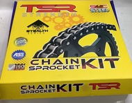 CBR-150/RS150/GTR150/CB150-R/CBR150-R SPROCKET CHAIN SET TSR
