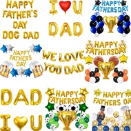 (SG SELLER) Fathers Day Decoration, Happy Father's Day Decoration, Fathers Day Balloons, Best Dad Ev