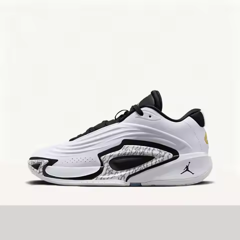 Nike Jordan Luka 3 PF Men's Low-Top Basketball Shoes: Comfortable, Non-Slip, and Durable in Black, W