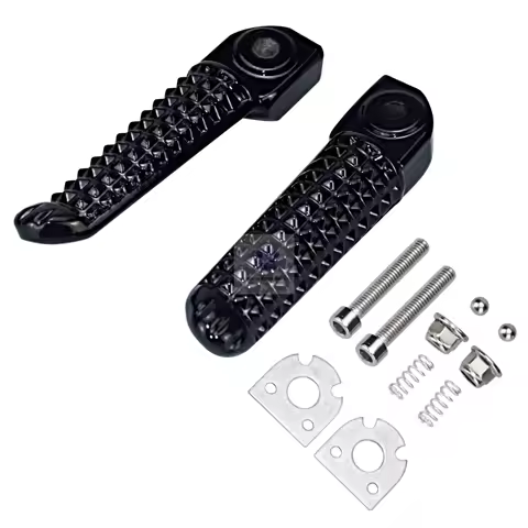Motorcycle Front Footpeg Rear Footrest Racing Rider Passenger Pedal accessories For YAMAHA YZF R1 R1