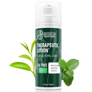 Foot Lotion with Tea Tree Essential Oil for Jock Itch, Athletes Foot, and Dry Cracked Feet Treatment