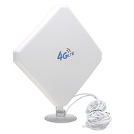 Vjia 35dBi 4G LTE Dual MIMO Antenna Booster Aerial TS9 Plug with Cable for Huawei BI622 Vja-MY