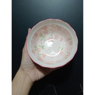 Combo of 2 cups/5 patterned glazed ceramic cups
