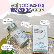 Nano Collagen BIJIN Skin Beauty Oral Tablets Help Replenish Collagen, Moisturize, Prevent Aging
