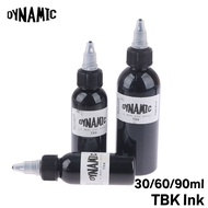 DYNAMIC Ink ของแท้ หมึกสัก แบบไดนามิก สีดํา TBK 1/2/4Oz สีสัก หมึกสักไดนามิก แท้ สีสักลาย เหมาะสำหรั