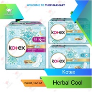 Kotex Herbal Cool With Tea Tree Extract Sanitary Pad