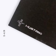 福特野馬貼紙｜4cm 金屬貼 轉印貼紙 Ford Mustang gt小貼紙 改裝標誌 logo 台灣現貨