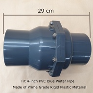 Check Valve  Diameter 4 inch . One Way Flow Valve  Horizontal Mount  Vertical Mount  Fit 4-inch PVC 