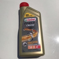 Power1 - 4T cruise engine oil 15w-50 motorcycle  - CASTROL -