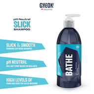 GYEON Q2M Bathe 500ML - High Quality pH Neutral Frequent Use Automotive Car Care Foamy Wash Shampoo