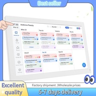 E7G-15.6inch Smart Family Planner Digital Calendar HD Touchscreen with Chore Chart Meal Plans for Fa
