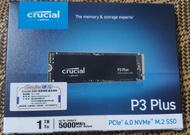 Micron Crucial 美光 P3 Plus PCIe M.2 1TB 固態硬碟SSD