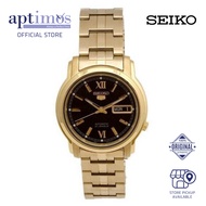 [Aptimos] Seiko 5 SNKK86K1 Black Dial Men Automatic Watch