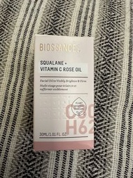 Biossance Squalane + Vitamin C Rose Oil 30ml