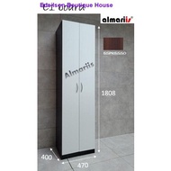 ALMARIIS® (WD33) 2 DOOR 2 TONE WARDROBE / 2 PINTU ALMARI BAJU