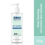 Aiken Derma Care Deep Cleansing Oil Control Skin Cleanser 150g | For face & body |Ceramide | Unclog 