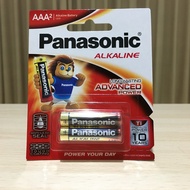 Battery SMALL BATTERY AAA A3 PANASONIC ALKALINE LR03T 2 PCS