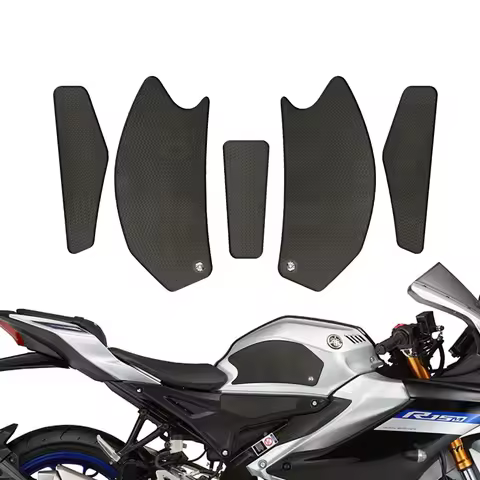 Motorcycle anti-slip tank Pad sticker protection stickers SIDE TANK PADS FOR YZF-R15 R15 V4 R15M R12