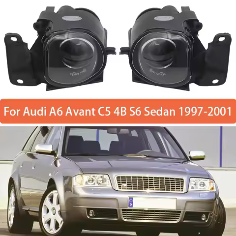 Fog Lamp For Audi A6 Avant C5 4B S6 Sedan 1997 1998 1999 2000 2001 Front Bumper Anti Fog Light 4B094