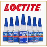 Loctite 401 406 411 460 403 495 496 Instant Adhesive 20g LOCTITE Super Bonder Super Glue