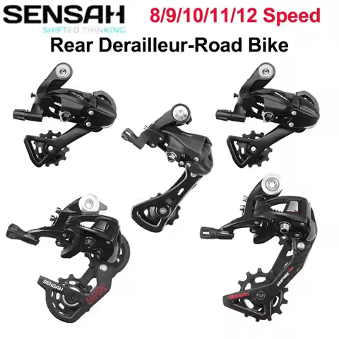 SENSAH Road Bike Derailleur 8 9 10 11 12 Speed Road Bike Rear Derailleur Bicycle RD