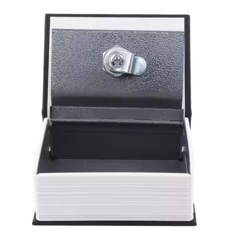 1pc, Book Money Box With Password Lock, Safe, Hidden Secret Storage Box, English Dictionary Lock Sav