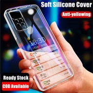 For Xiaomi Redmi Note 11 4G 2201117TG 2201117TI 2201117TY 2201117TL Slim Soft Clear Silicon Fine Hol