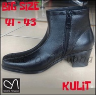 sepatu pantofel wanita high heels boots bigsize jumbo boot besar cewek