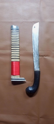 golok tebang bambu dan kayu (tanduk ) golok baja per tebal 4mm