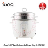 Iona 1.8L Rice Cooker GLRC182 | GLRC 182 with Steam Tray