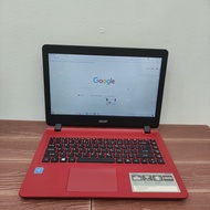 Laptop Bekas Acer Aspire 3 A314-33 N4000 4GB|500GB HDD Red Bersih
