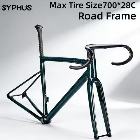 Syphus T1100 Carbon Road Bike Frame 700*28C Road Frame BSA Road Bike Frameset Carbon Frame Road Bike