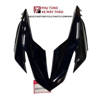 Plastic head mask for HONDA Winner X V2 (RS150 V3) (Glossy black) |64315-K56-V60ZE_ZZ14 5B