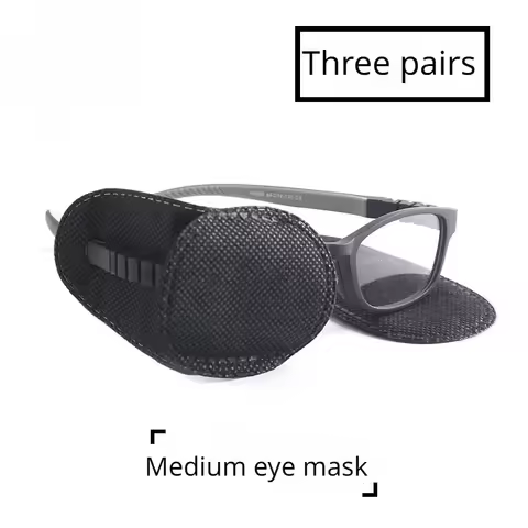 3Pair Treating Strabismus Glasses Corrective Vision Eye Children Amblyopia Eye Patche Therapy Kid He