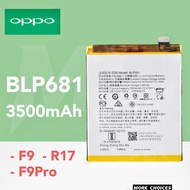 [ BLP681 ] OPPO F9 / F9Pro / R17 BATTERY 3500 mAh BATERI COMPATIBLE BATTERY OEM