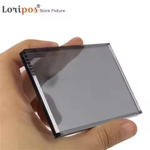 10x15cm A6 Transparent Cover Back Base Wall Mounted Price Tag Shef Price Display Frame Picture Frame