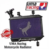 RADIATOR UMA RACING / TANK COOLANT LC135 Y15 Y16 NMAX NVX RS150 RSX EXTRA BIG+30% COOLING FASTER+40%