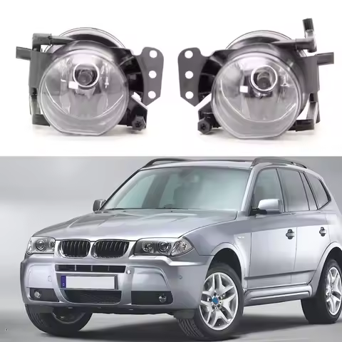 2 PCS Fog lights Assembly For BMW E60 E90 E63 E46 323i 325i Headlights Fog Light Lamps without Bulbs