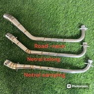Standard duck exhaust neck d50 mm.netral.kolong.road race