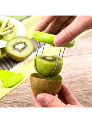 1入pc木瓜刨皮器：易於使用的水果分裂器和廚房配件