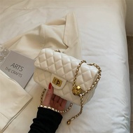 Crossbody Beg Bahu- Golden Ball strap adjustable , tali besi