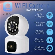 Cctv Wifi IP Camera Outdoor Indoor/ V380 Pro Dual Lens Camera