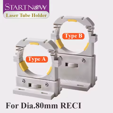 Startnow 80mm Diameter Adjustable RECI CO2 Laser Tube Holder Bracket for W1 W2 W4 W6 V2 Glass Laser 