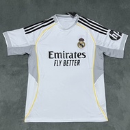 Áo Bóng Đá Real Madrid Homejersey Phiên Bản Thái Nhanh Khô Số 9 Mbappe Cổ Tròn Tay Ngắn Polyester Ph