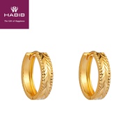 HABIB Oro Italia Sadie Gold Earring, 916 Gold